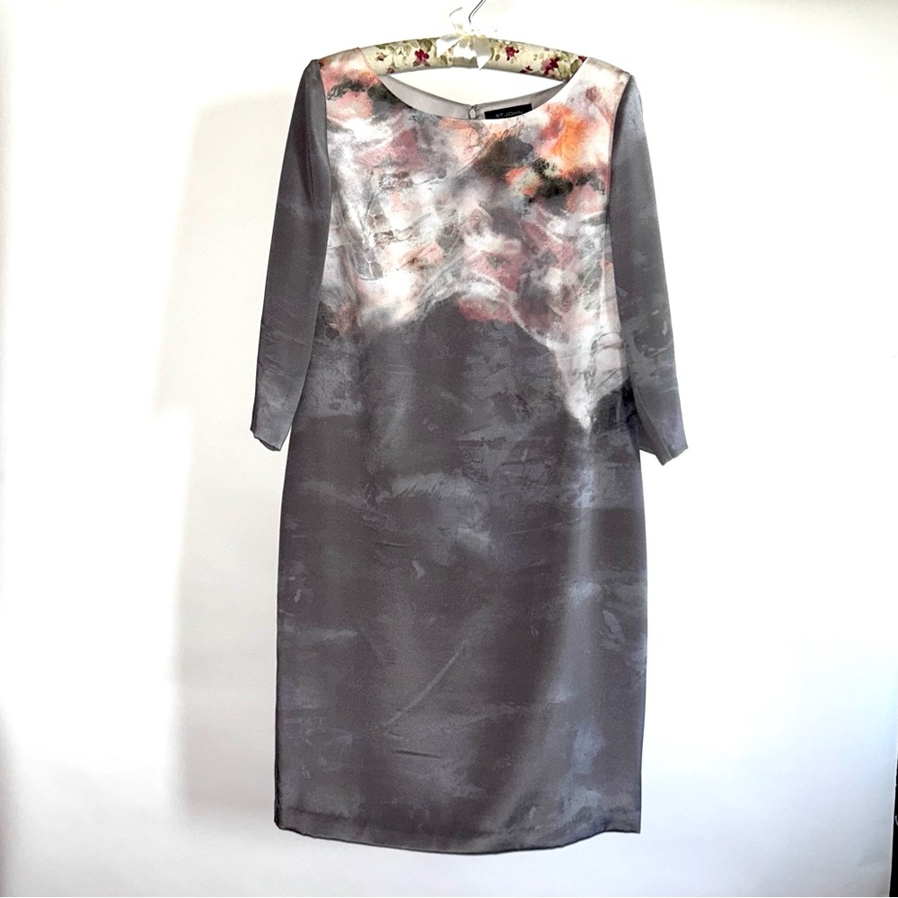 St. John silk dress